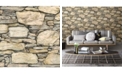 Brewster Home Fashions Stone Wall Wallpaper - 396" x 20.5" x 0.025"